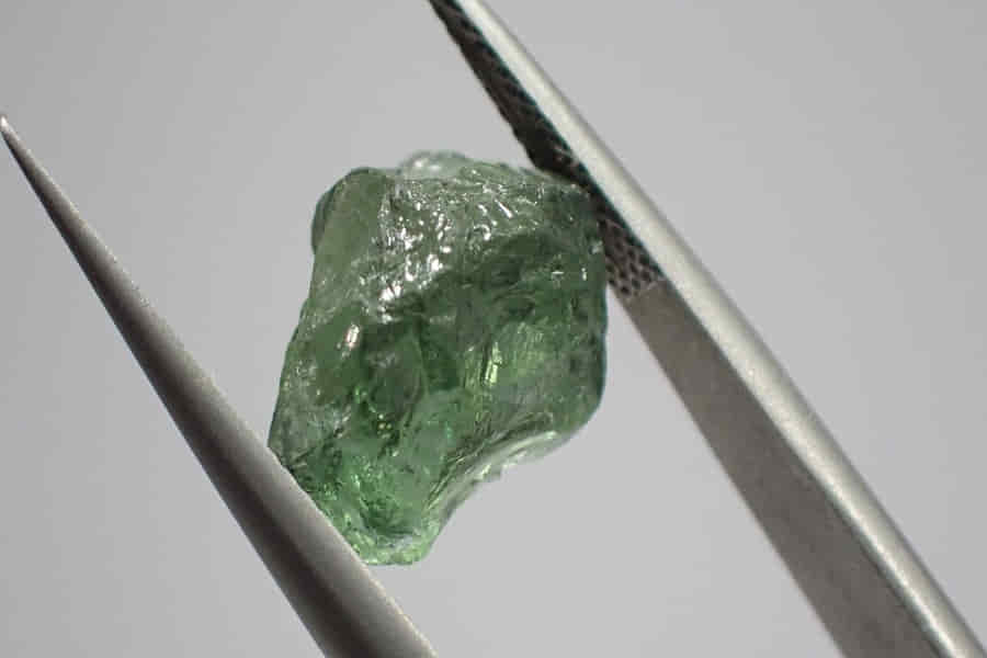 drahokamový zelený apatit z Mexika 4,7ct